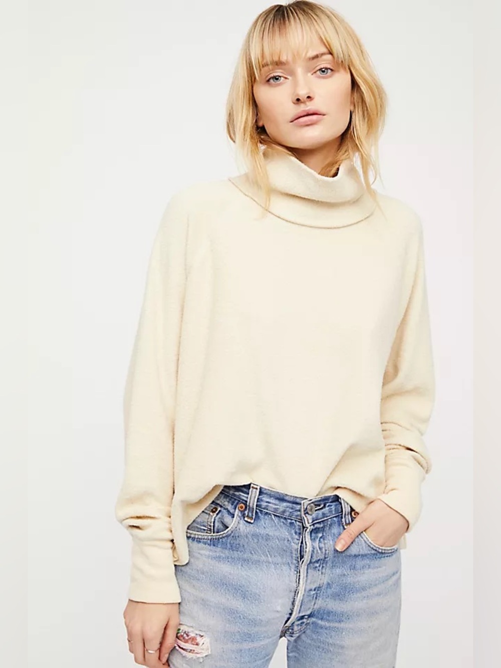 Free People Warm Feelings Turtleneck